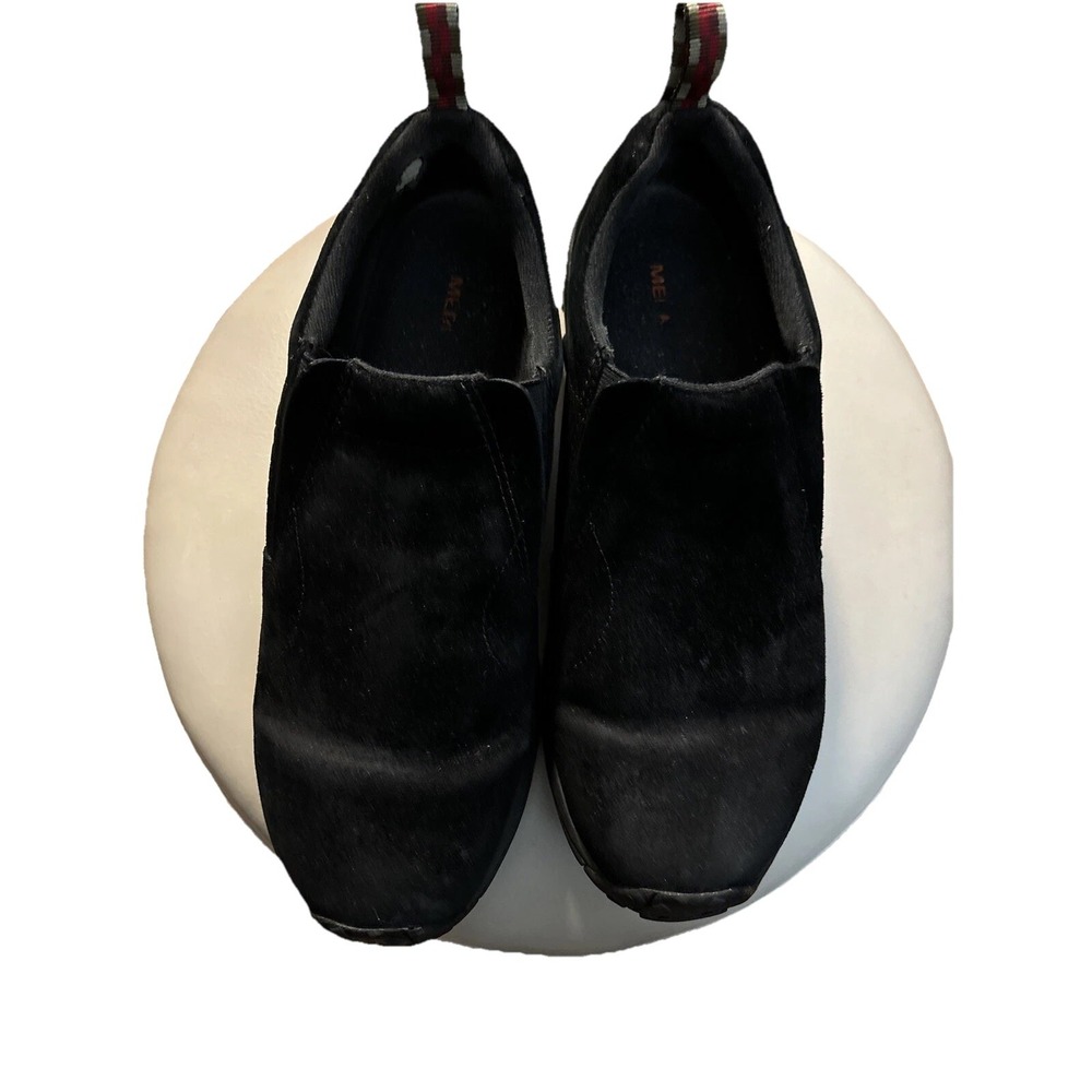 Merrell Jungle Moc Shoes Mens Size 12 Black Suede Slip On Casual Mocs